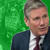 Keir Starmer is facing backlash over his stance on MPs attending picket lines