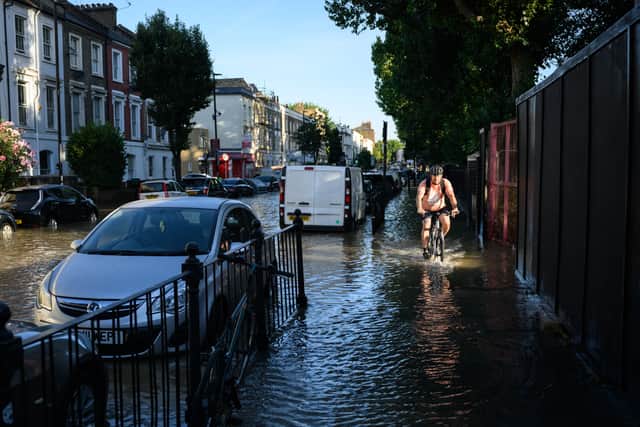 After days of extreme heat, the Uk is now braced for flash floods.