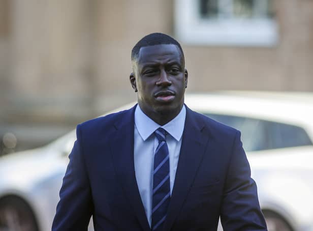 <p>Benjamin Mendy is on trial at Chester Crown Court Credit: Matthew Lofthouse SWNS</p>