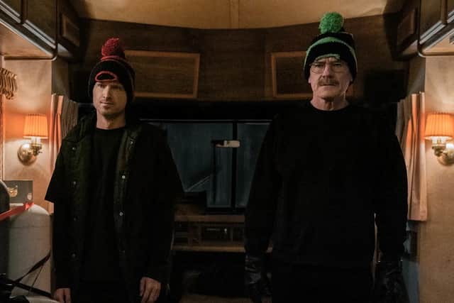 Aaron Paul and Bryan Cranston in Breaking Bad