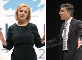 Liz Truss and Rishi Sunak travelled to Scotland for their latest Tory leadership hustings event. (Credit: PA)
