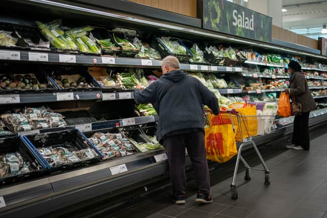 Inflationen i Storbritannien er på det højeste i 40 år
