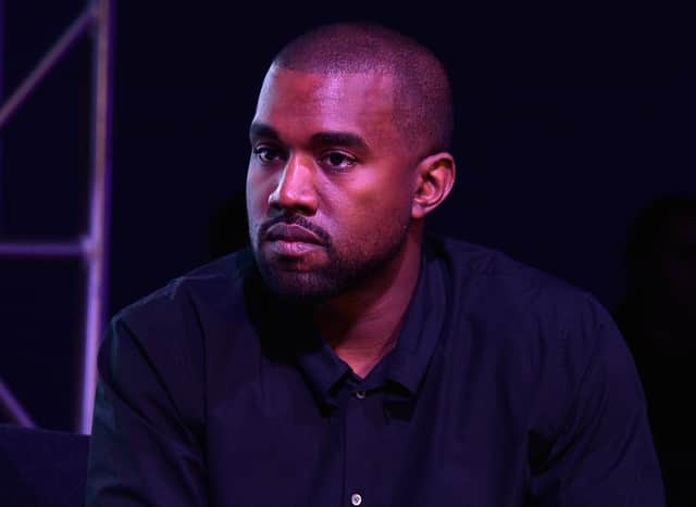 Kanye has being criticised for selling clothes out of trash bags. 