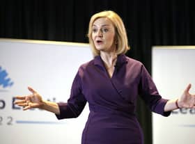 Liz Truss rejected calls to ban abortion at Belfast hustings event