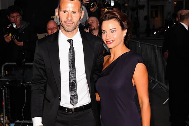 Ryan Giggs and his ex-wife Stacey pictured in 2010.