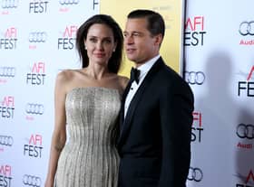 Brad Pitt and Angelina Jolie in 2015. (Photo by Jonathan Leibson/Getty Images for Audi)