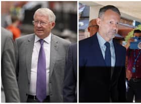 Sir Alex Ferguson has arrived at court to as a defence witness in the trial of Ryan Giggs.