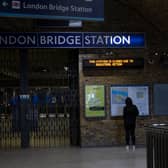 A closed underground station (Getty Images)