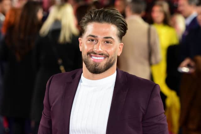 Love Island winner Kem Cetinay, who is helping police as a witness after the Mercedes he was driving collided with a motorbike, leaving the rider dead. Credit: PA