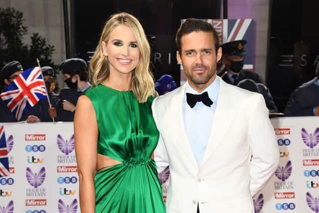 Vogue Williams and Spencer Matthews attend the Pride Of Britain Awards 2021