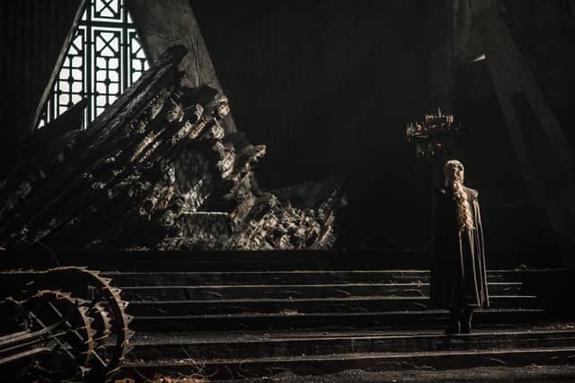 Daenerys Targaryen at Dragonstone in season seven of Game of Thrones