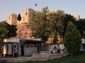 A picture shows the Gaziantep Castle at the historical district of the southeastern Turkish city of Gaziantep. (Photo by OMAR HAJ KADOUR / AFP) (Photo by OMAR HAJ KADOUR/AFP via Getty Images)