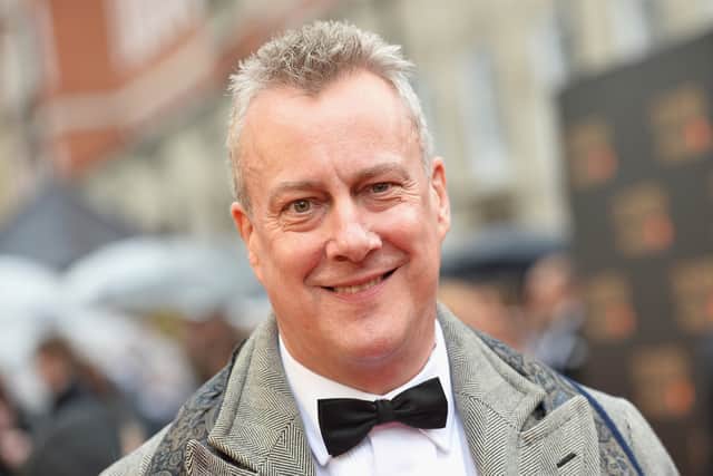 LONDON, ENGLAND - APRIL 08:  Stephen Tompkinson attends The Olivier Awards with Mastercard at Royal Albert Hall on April 8, 2018 in London, England.  (Photo by Jeff Spicer/Getty Images)