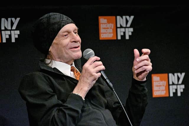 Leon Vitali speaks at 55th New York Film Festival - “Filmworker” at The Film Society of Lincoln Center, Walter Reade Theatre on October 3, 2017 in New York City.  (Photo by Mike Coppola/Getty Images)