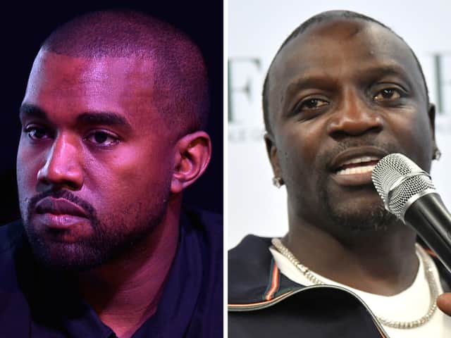 Akon has defended Kanye’s controversial method of selling clothes. 