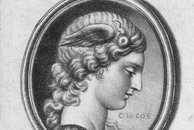 Circa 1700, Medusa, one of the Gorgons from Greek mythology, whose gaze turned men to stone and whose head was cut off by the hero Perseus (Photo by Hulton Archive/Getty Images)