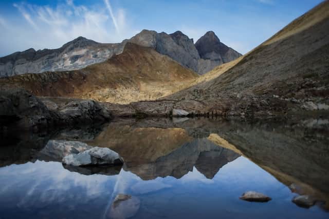 Portillo will hike stretches of the 270 mile Pyrenees mountain range