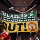 Protests against the Glazers back in April 2022