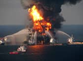 An explosion at the Deepwater Horizon oil rig led to one of the largest environmental disaster in history. (Credit: Getty Images)