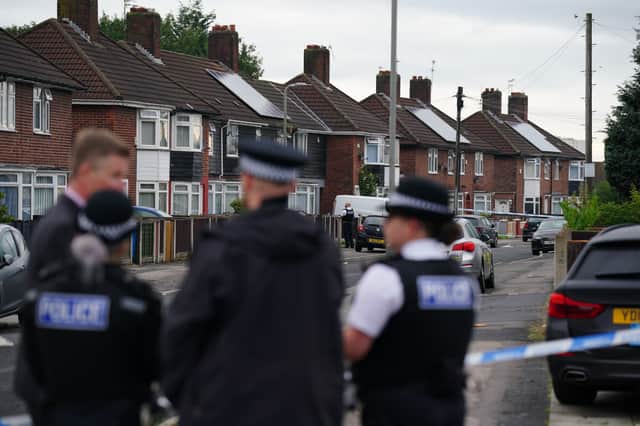 Officers from Merseyside Police have begun a murder investigation after attending a house in Kingsheath Avenue at 10pm Monday following reports that an unknown male had fired a gun inside the property. Credit: PA