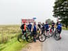 ‘I’m one of the lucky ones’: man with MND completes Scotland’s hardest cycle along with team of friends
