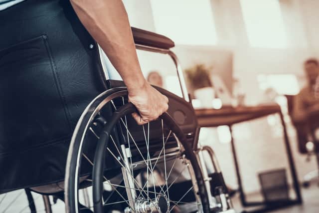 People who receive disability benefits will get £150 this autumn (image: Adobe)
