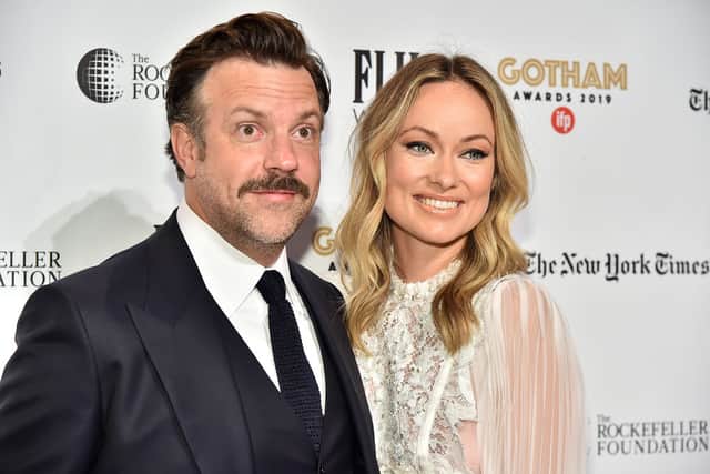 Jason Sudeikis and Olivia Wilde attend the IFP’s 29th Annual Gotham Independent Film Awards at Cipriani Wall Street on December 02, 2019 in New York City. (Photo by Theo Wargo/Getty Images for IFP)