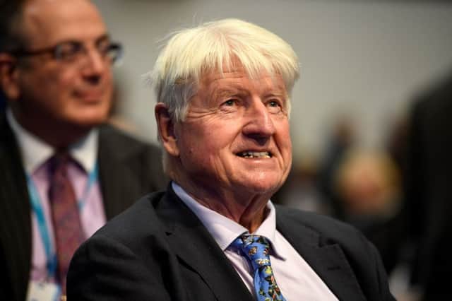 Stanley Johnson, father of Britain’s Prime Minister Boris Johnson. Credit: OLI SCARFF/AFP via Getty Images