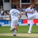 A dejected Ben Stokes during South Africa’s win over England at Lord’s