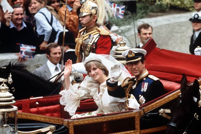 Princess Diana and Prince Charles married in 1981 (image: PA)