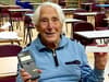 Derek Skipper celebrates passing his GCSE Maths exam - at the age of 92