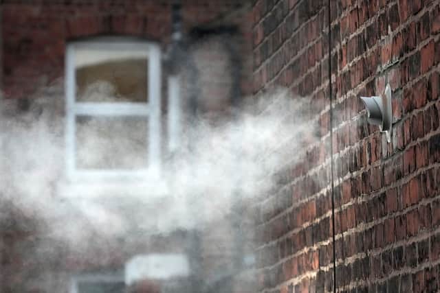 A steamy flue can mean your boiler’s flow temperature is set too high (image: Getty Images)
