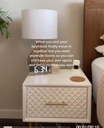 Carsyn Soto shared how her bedroom had more neutral and earthy elements (@Carsynvsoto - TikTok)