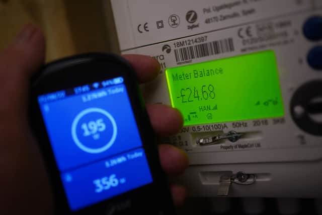 Energy bills are set to soar from October 2022 when the new Ofgem price cap comes in (image: PA)