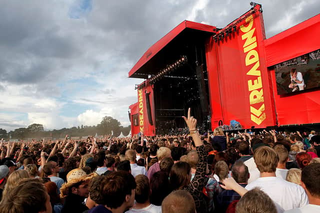 A view of Day Two during the Reading Festival 2012 at Richfield Avenue on August 25, 2012 in Reading, England.  (Photo by Simone Joyner/Getty Images)