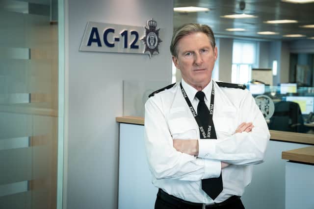 Adrian Dunbar as Superintendent Ted Hastings in Line of Duty (Photo: PA/BBC)