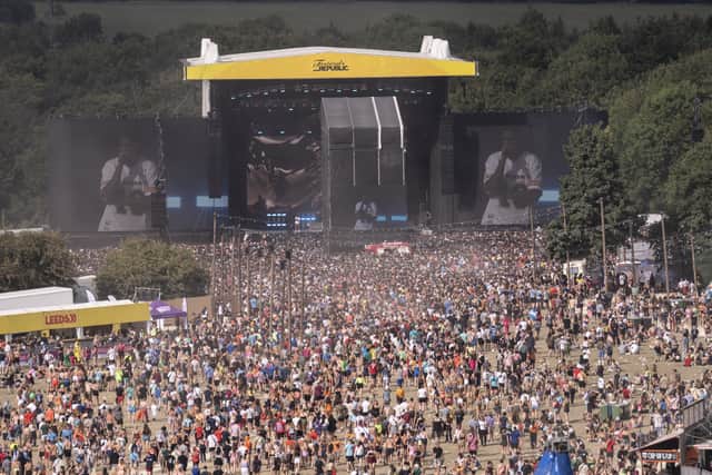 A 16-year-old boy died at Leeds Festival 2022 (image: PA)