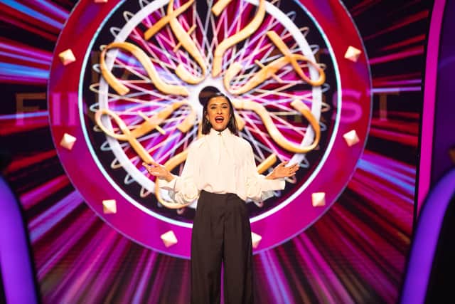 Fastest Finger First is hosted by Anita Rani