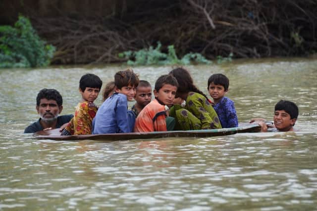 Pakistan has been hit by rainfall almost 3 times above its 30-year average (image: AFP/Getty Images)