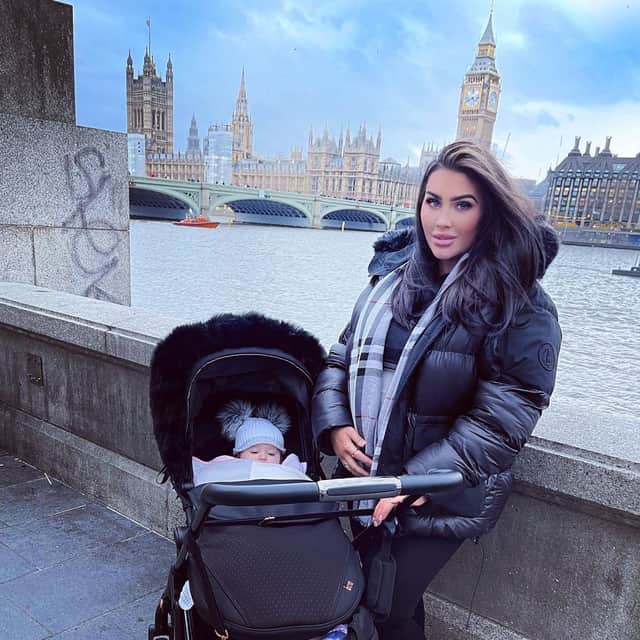 Lauren Goodger is mummy to one-year-old Larose (@laurengoodger - Instagram)