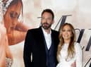 Ben Affleck and Jennifer Lopez attend the Los Angeles Special Screening of "Marry Me" on February 08, 2022 in Los Angeles, California. (Photo by Frazer Harrison/Getty Images)