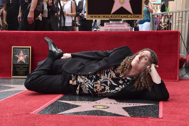 Al Yankovic was honoured with a star on the Hollywood Walk of Fame in 2018 (Pic: Getty Images)