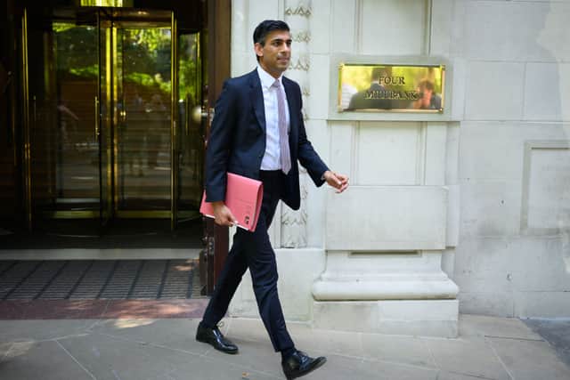 Rishi Sunak was interviewed by the BBC’s Nick Robinson on 10th August. Credit: Getty Images