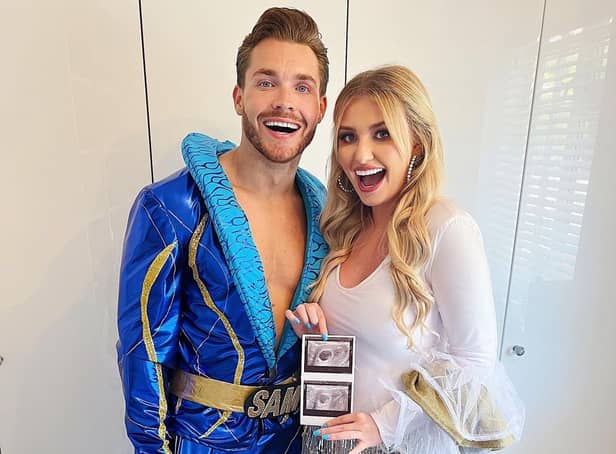 Amy Hart is expecting a baby.  