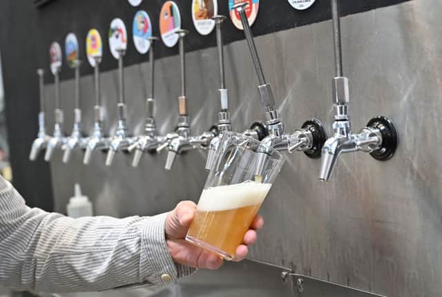 The price of a pint looks set to rise further due to rocketing energy costs and problems with CO2 supply (image: AFP/Getty Images)