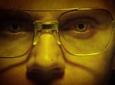 Evan as Dahmer in the new Netflix show Monster: The Jeffrey Dahmer Story. 