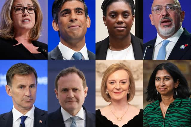There were initially eight candidates in the race to replace Boris Johnson as Prime Minister. Credit: Getty Images