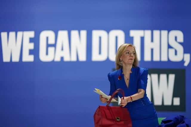 Liz Truss said at COP26 she hopes to accelerate the UK’s transition to net zero. Credit: Getty Images