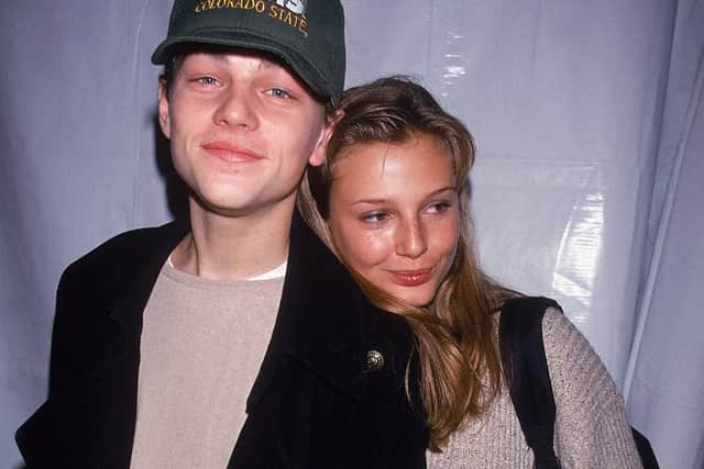 Leonardo DiCaprio and Bridget Hall (Photo: Getty Images)
