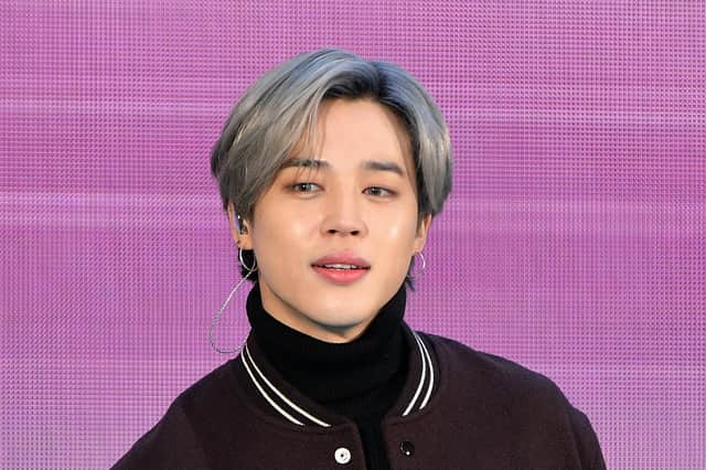 Jimin of the K-pop boy band BTS (Photo by Dia Dipasupil/Getty Images)